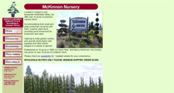 Desktop Screenshot of mckinnonnursery.com